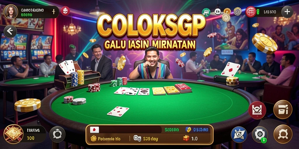 Tampilan gameplay yang memukau dalam COLOKSGP.