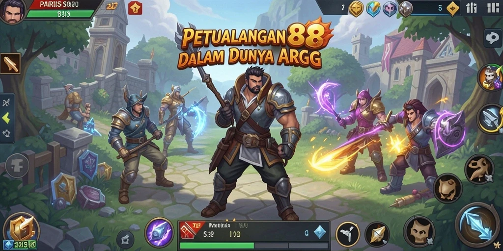 Tangkapan layar utama dari gameplay ARPG yang seru dan mendebarkan.