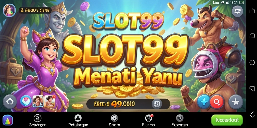 Tampilan menakjubkan dari gameplay SLOT99 yang penuh petualangan.