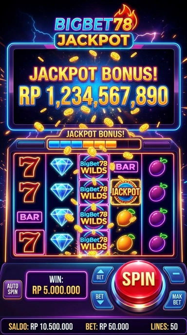 Tangkapan layar aplikasi bigbet78 dengan tampilan antarmuka yang sederhana.